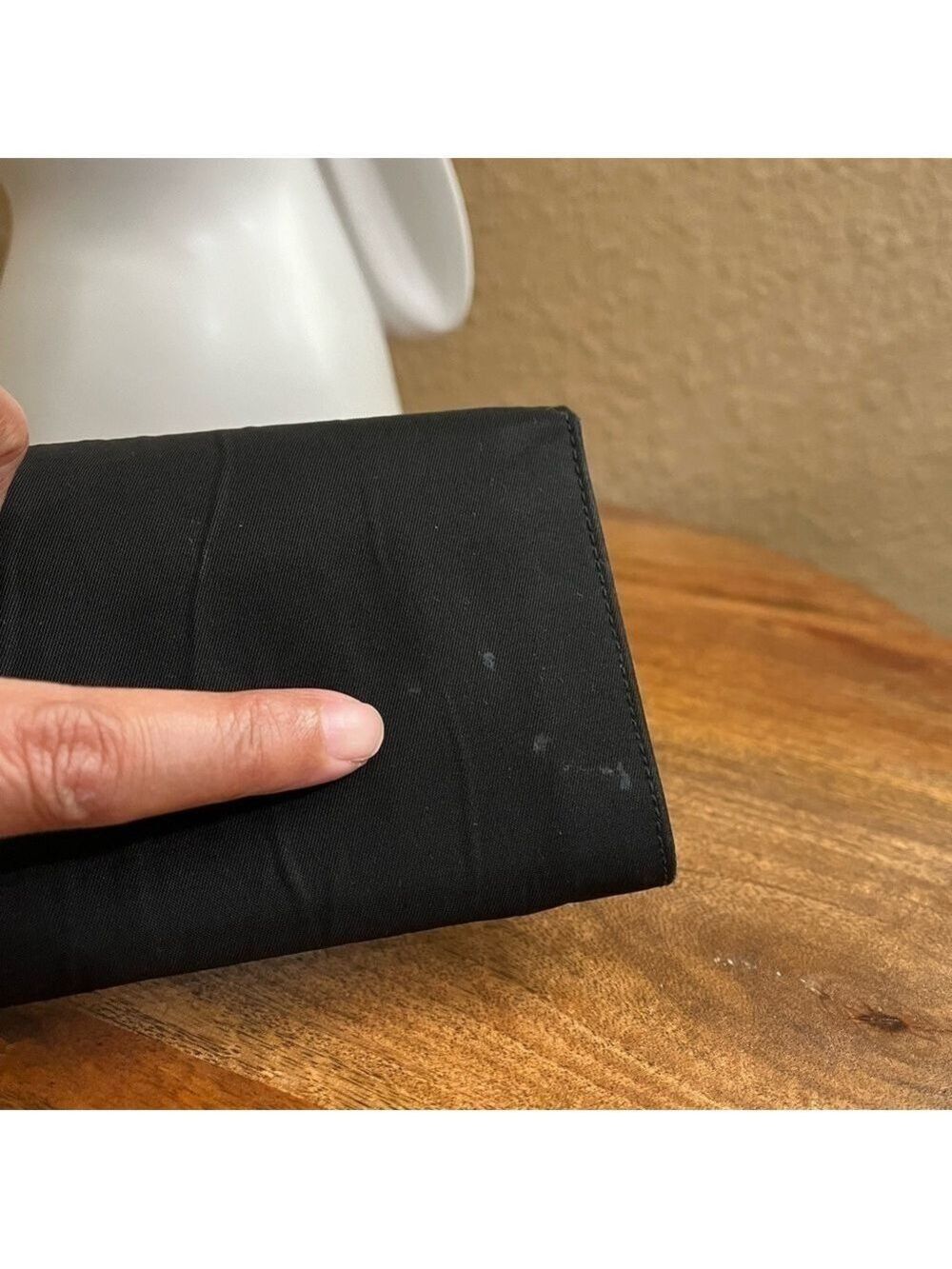 PRADA BIFOLD NYLON WALLET - Picture 8 of 15
